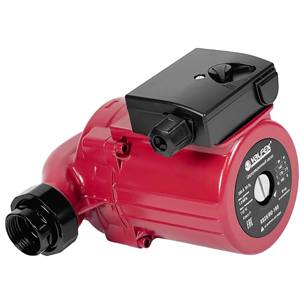 Насос циркуляционный VALFEX VCP 25-80G 180 мм